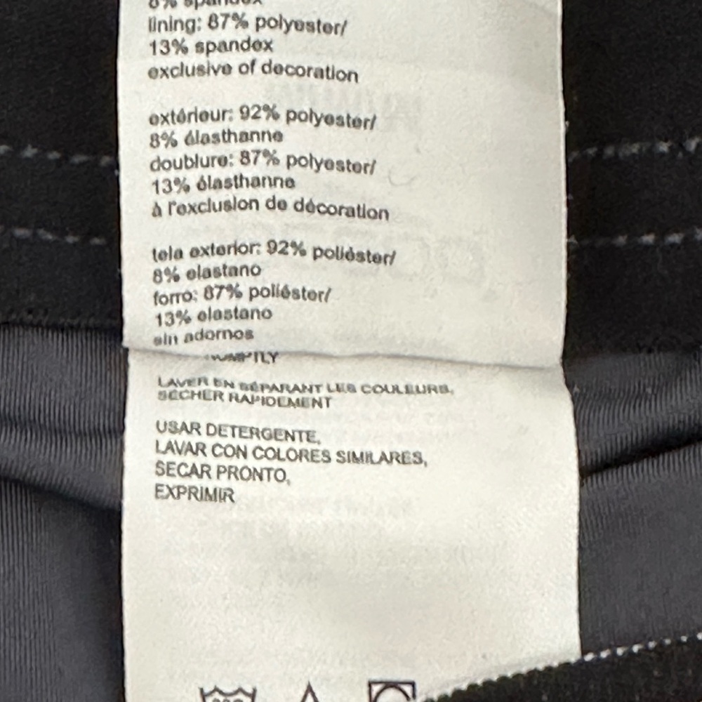 Men's Speedo Medium 32 - 34 Swim Shorts Trunks Board Hybrid Gray Black NWOT - Picture 9 of 9